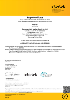 SC-GRS-Certificate v.4.0 - -Dongguan Yixin Leather Goods Co., Ltd.(1)_page-0001